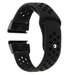 Curea ceas Smartwatch Garmin Fenix 7 / 6 / 5 Plus / 5, 22 mm iUni Silicon Sport Negru